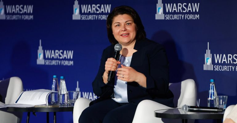 Natalia Gavrilița la Warsaw Security Forum 2025